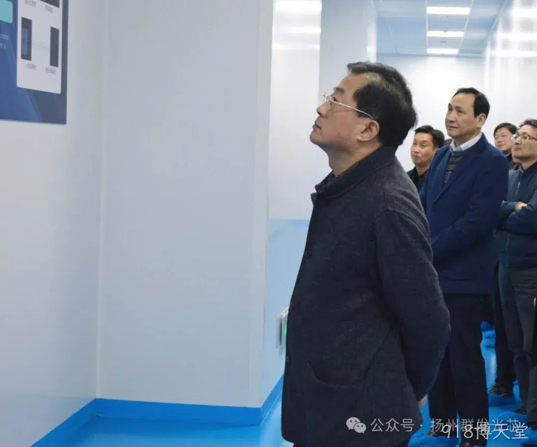 吉安市工信局钱峰局长带队调研918博天堂